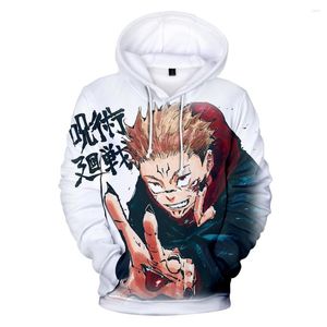 Felpe con cappuccio da uomo Anime Jujutsu Kaisen Felpa con cappuccio Studenti Felpa Primavera Autunno Uomo Donna Casual Cappotti Cosplay 4XL