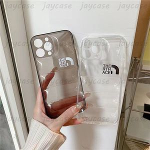 Designer Phone Case Fashion Air Cushion Stripe Cases Luxury Clear Letters Shockproof Cover For IPhone 14 Pro Max Plus 13 12 11 XS XR 8 7 New