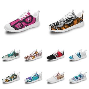 Custom Sports Animal Shoes Cartoon Men Women Anime Design Diy Word Black White Blue Red Colorful Outdoor Mens Trainer Wo S S A Ff s