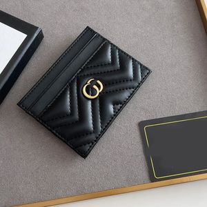 Brand Cardholder Fashion Small Coin Pocket G Card Holders Designer Purses Mens Wallets Women Men Woman Cowhide Wallet CSD2309282-5