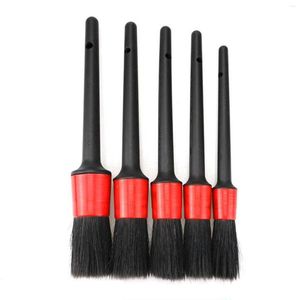 Car Washer 5PCS Cleaning Brushes Auto Detailing Brush Set Air Outlet Panel Tools Detail Durable Accessories Portable