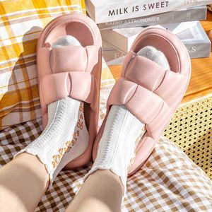 Kvinnor Summer Eva Cloud Slippers Soft Bottom Flip Flops Home Platform Slides Thick Sole Sandals Outdoor Beach Casual Shoes J220716