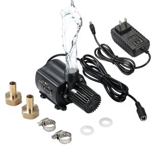 Luftpumpen-Zubehör, 800LH DC 12 V, bürstenloser Wasserpumpenmotor, Wasserzirkulation, Tauch-Aquarium-Wasserpumpe für Brunnen, Teich, Aquarium, 221119