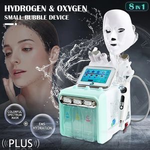 Equipamento de beleza multifuncional portátil 7 em 1 H2O2 Oxigênio de oxigênio de água Peel Hydra Limpeia de limpeza Hydra Dermoabrasão Cuidado com a máquina da máquina AQ