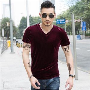 Männer Casual Hemden M-7XL Plus Größe Männer Velour Koreanische Stil Männer Street Hip Hop Kurzarm Samt Bluse Große Blusas schwarz Wein