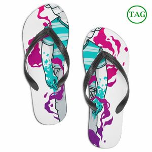 Slippers Fashion Fur Slippers Women Custom patterns and colors for beach hotel bedrooms Slipper Woman Casual shoess Y18