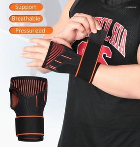Motstånd Band 1Pairs handled stöder högkvalitativ sportskyddsutrustning Boxning Hand Wraps Supportvikt Lifting Bandage Wristband
