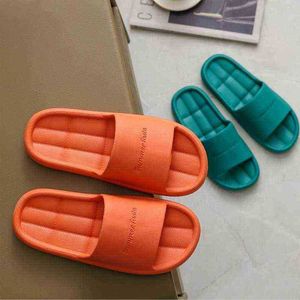 Hohe Qualität Badezimmer Hause Hausschuhe Mode Weiche Sohle Eva Innen Rutschen Frau Schuhe Antislip Flip-Flops Frauen Sapatos femininos J220716