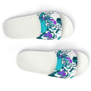 أحذية مخصصة DIY توفر صورًا لقبول Slippers Sandals Slide Knsnksnd Mens Womens Sport Size 36-45