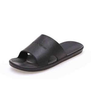 Heißer Marketing Paare Hause Hausschuhe Einfache Candy Farbe Antislip Frauen Schuhe Männer Hausschuhe Hotel Bad Slides Flip-Flops J220716