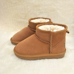 Crianças inicializam sapatos de garotas inverno quente tornozelo