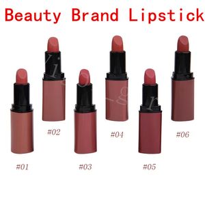 Nowa marka Matte Lipstick 24 godziny trwałe urody dziewczyna makijaż z 6 kolorowymi wodoodpornymi kosmetykami