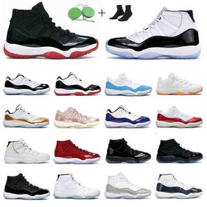Jumpman 11 11s Outdoor shoes Playoffs Bred Win Like 82 Jubilee 25th Anniversary Low Closing Ceremony Concord 45 sport sneakers mens