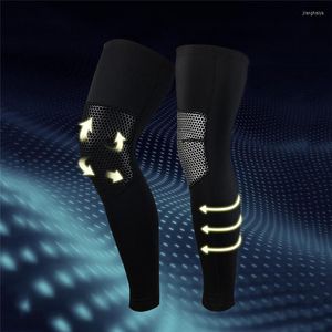 Knee Pads 1 Piece Honeycomb Crashproof Support Basketball Football Brace Compression Leg Sleeves Running Cycling Safety