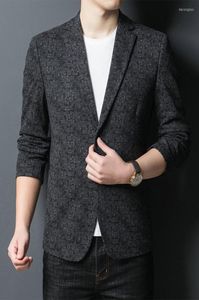 Men039s Suits England Style Men Smart Casual Balzers Balck Grey Elegant Suit Jackets Male Business Outfits Notched Collar Garme1851025