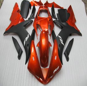 Orange Matte Black R1 bodywork fairings for Yamaha YZF R1 YZFR1 YZFR1 full fairing kit gift4480389