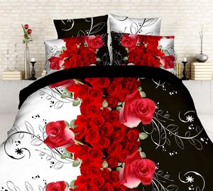 Sängkläder sätter duvet omslag Set Luxury Wedding Decorativ 3D Jacquard /Horse King Beddings Quilt Bed Sheet Pillow Case Bedstrast Colchas