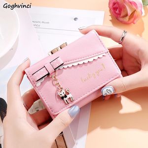 Wallets Women Arrival Short Style Patchwork Sweet Lovely Girls Coin Card Holders Portable Panelled PU Leather Luxury Design