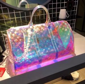 Tasarımcı Duffel Bags Tuval Çantalar Klasik Seyahat Bagaj Çanta Toptan Satış Paketleri PU Deri çanta moda omuz moda tote 118