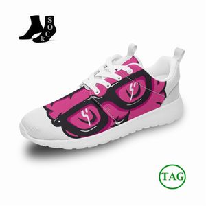 2022 Nowe buty na łyżwach płóciennych niestandardowe ręcznie malowane modne trend awangardowy dla mężczyzn i damskich butów desek Yu39