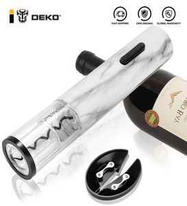 Deko Electric Wine Opener Automatisch kurkentrekker Droge batterij Huishoudelijke gereedschap Keukenbenodigdheden Huisgadgets ingesteld voor folie -accessoires 22826375