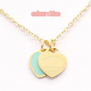 316L Stainless Steel Fashion Fine Jewelry Lovers Love Heart Locket Charms Chain Necklaces Pendants For Women241z