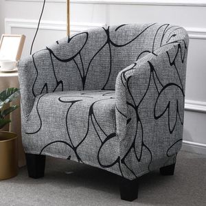 Chair Covers Elastic Bathtub Armchair Sofa Cover Semicircular Single Dustproof Protector Washable Furniture Slipcover Quality