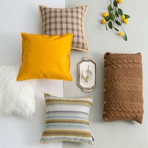 Подушка современный стиль с корпусом для домашней модель модельной комнаты на диван -диван