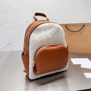 Designer Zaino scuolaBorse Borsa da donna in peluche invernale Borsa da viaggio ad alta capacità Borse da viaggio casual Borse da viaggio di lusso Messenger 221111