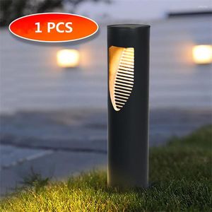 Intelligent Light Control Solar Lawn Outdoor Pathway Lights Lampada da giardino impermeabile Night Ligh