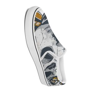 2023 أحذية مخصصة DIY توفير الصور لقبول تخصيص BK Canvas Shoes Triple White Mens Womens Sports Sneakers المدربين