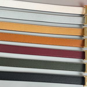 Fashion Brand Belt for Women Genuine Leather High Quality Men Designer Belts H Buckle Lady Jeans Dress Waistband Width 2.3cm