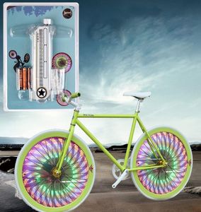 Superb 2014 Yeni LED Water Proof Bisiklet Bisiklet Bisiklet Lastik Lastik Tekerlek Valfi Yanıp Sönen Işık Bütün Alipower5703235