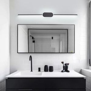 Wall Lamps Modern Led Mirror Light Picture Decor 70 90 110cm Lamp For Bathroom Living Room Sconce White Black