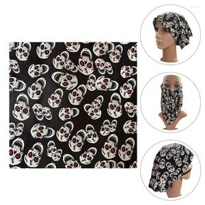 Bandanas mönster headwrap party ghost head kerchief pannband dekor