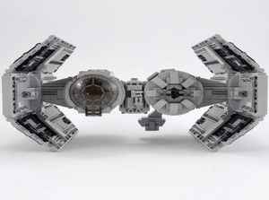 Międzygwiezdne kosmiczne serie wojskowe Wojen Tymat Space Fighter -Eceptor Building Budowa Zabawki Zabawki dla dzieci Kids Prezenty K