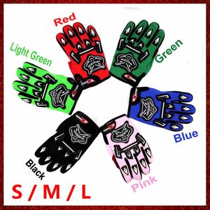 ST246 Guantes de Moto de dedo completo para niños Luvas Motocross Luvas Moto Guantes niños Racing Moto Guantes