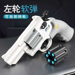 Gun Toys Soft Dart Bullet ZP5 Revolver Pistol Launcher Toy Gun Outdoor Airsoft Shooter Pistola For Boys Birthday Gift T221105