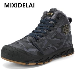 St￶vlar m￤n vattent￤t ankel vinter varm plysch sn￶ utomhus sneakers arbetar manlig gummi's stora storlek 221119