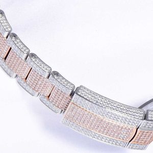 Zegarek na rękę Diamond Mens Watch Automatyczny zegarek mechaniczny 41 mm ze stalową stalową damską Busins ​​Busins ​​Bransoletka Montre de Luxei88p