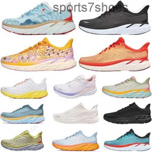 Hoka Shoes Lowrunning Shoe Local Boots Training Sneakers Sneakers Интернет -магазин принял образ жизни шокировать шоссе шоссе, женщины, мужчина Hoka One Clifton