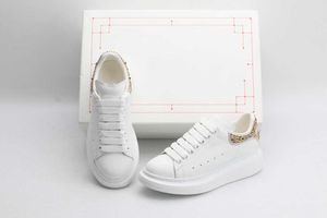 Białe buty Sneakers Designer luksusowa wersja najlepsza sprzedaż złoty diament ogon włoski importowany jedwabna krowiowa para modele można specjalnie dostosować