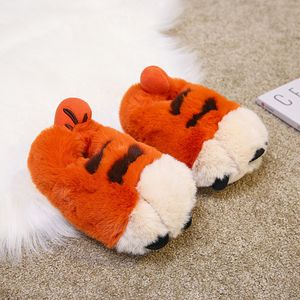 Pantofola carino artiglio di tigre per bambini designer animali divertenti zampa coperta per bambini ragazzi ragazze famiglia casa scarpe per bambini diapositive 221121