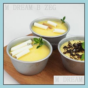 Backen Gebäck Werkzeuge Ei Torte Form Backen Mods Hausgemachte Pie Quiche Pan Pudding Mod Küche Wiederverwendbare Diy Werkzeuge Drop Lieferung nach Hause GA Dhltk