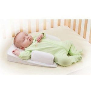 Baby care spädbarn nyfödd anti roll kudde u ltimate vent sömn fast positioner förhindra platt huvud sovkudde 201208281x