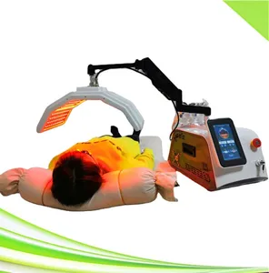 PDT LED Terapia LED Máscara de aperto de pérola Removedor de cravo Vacuum RF Limpeza de lavagem ultrassônica Rejuvenescimento Oxigênio Jet Peel Spa Equipamento fotodinâmico PDT