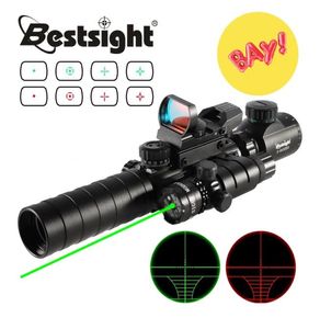 39x32 EG Hunting Scope Tactical Optic Riflescope Red Green Illuminated Holographic Reflex Reticle In Combo5506602