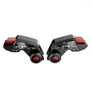 Game Controllers 1 Pair Shooter Smooth Surface Sensitive Fire Button Exquisite No Delay Replaced Part Shooting Buttons Phone Controller