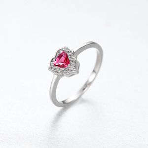 Ny lyx syntetisk ￤delsten S925 Silver Leaf Ring Kvinnor smycken Sm￥ uts￶kt Micro Set Zircon Wedding Banket Ring Accessories Gift