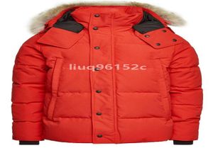 21SS Winter Down Parka Man Jassen Daunejacke Wyndhams Outwear Big Fur Hooded Coat Italy Arctic Jacket Men039s Homme Douedoune MA4515896
